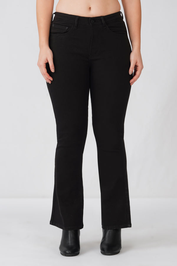 780 BOOTCUT FIT JEANS -BLACK